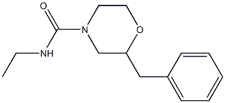 2-benzyl-N-ethylmorpholine-4-carboxamide 구조식 이미지