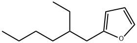 (2-ethylhexyl)Furan 구조식 이미지