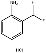 2-(Difluoromethyl)Aniline Hydrochloride Structure