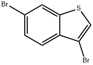 3,6-Dibromo-benzo[b]thiophene 구조식 이미지