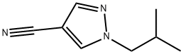 1-Isobutyl-1H-pyrazole-4-carbonitrile Structure