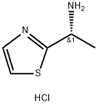 (R)-1-(Thiazol-2-yl)ethanamine hydrochloride Structure