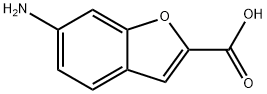 6-Amino-benzofuran-2-carboxylic acid 구조식 이미지