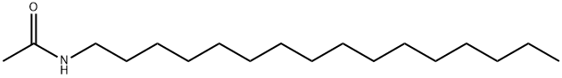 N-hexadecyl-acetyl-amide Structure