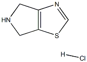 5,6-Dihydro-4H-pyrrolo[3,4-d]thiazole Hydrochloride Structure