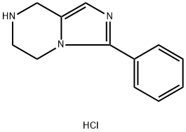 3-Phenyl-5,6,7,8-tetrahydroimidazo[1,5-a]pyrazine hydrochloride Structure
