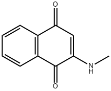 1,4-Naphthalenedione,2-(methylamino)- Structure