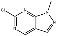 6-Chloro-1-methyl-1H-pyrazolo[3,4-d]pyrimidine Structure