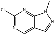 6-Chloro-1-methyl-1H-pyrazolo[3,4-d]pyrimidine 구조식 이미지