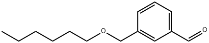 3-(hexoxymethyl)benzaldehyde Structure