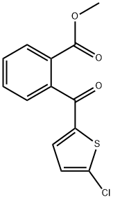 METHYL 2-((5-(CHLOROMETHYL)THIOPHEN-2-YL)OXY)BENZOATE Structure