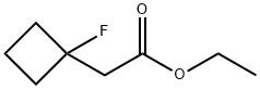 Ethyl 2-(1-Fluorocyclobutyl)Acetate Structure