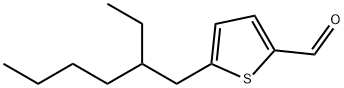 5-(2-ethylhexyl)thiophene-2-carbaldehyde Structure