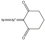 1,3-Cyclohexanedione, 2-diazo- 구조식 이미지