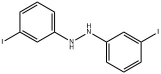 N,N'-Bis-(3-iodo-phenyl)-hydrazine Structure