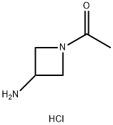 1-Acetyl-3-aminoazetidine hydrochloride Structure