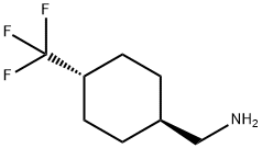 trans-4-(trifluoromethyl)-Cyclohexanemethanamine Structure