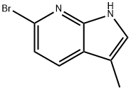 6-Bromo-3-methyl-1H-pyrrolo[2,3-b]pyridine Structure