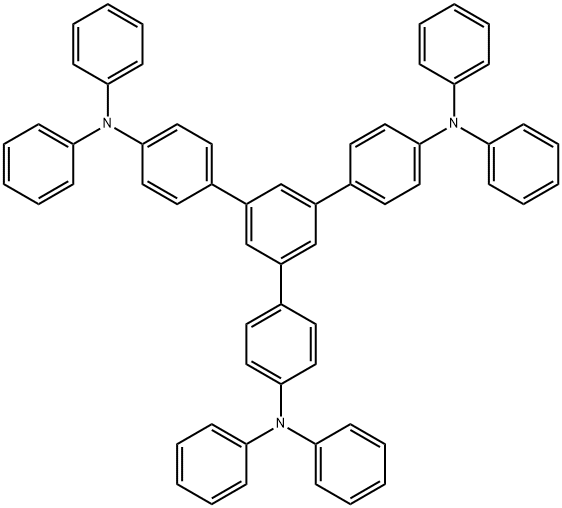 1,3,5-Tris[4-(diphenylamino)phenyl]benzene Structure