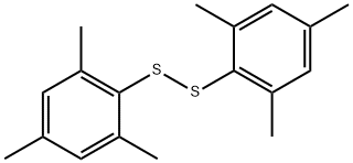 Disulfide,bis(2,4,6-trimethylphenyl) Structure