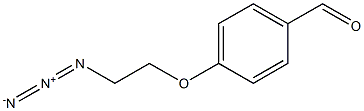 4-(2-azidoethoxy)benzaldehyde 구조식 이미지