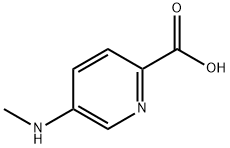 5-Methylamino-pyridine-2-carboxylic acid Structure