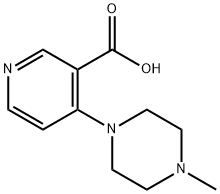 4-(4-methylpiperazin-1-yl)nicotinic acid 구조식 이미지