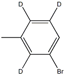 1-Bromo-3-methylbenzene-d3 Structure