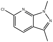 6-Chloro-1,3-dimethyl-1H-pyrazolo[3,4-b]pyridine Structure