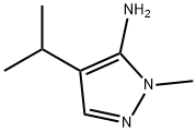 4-isopropyl-1-methyl-1H-pyrazol-5-amine Structure