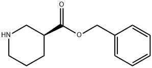 S-3-Piperidinecarboxylic acid phenylmethyl ester 구조식 이미지