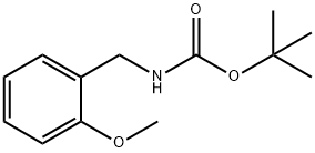 TERT-BUTYL 2-METHOXYBENZYLCARBAMATE 구조식 이미지