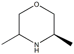 (3R)-3,5-dimethylmorpholine Structure