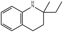 Quinoline, 2-ethyl-1,2,3,4-tetrahydro-2-methyl- Structure