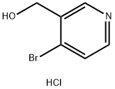 4-Bromo-3-pyridinemethanol hydrochloride 구조식 이미지