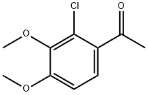 1-(2-Chloro-3,4-dimethoxyphenyl)ethanone Structure