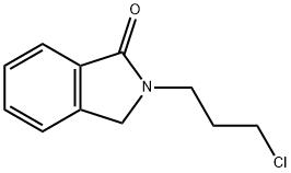 1H-Isoindol-1-one, 2-(3-chloropropyl)-2,3-dihydro- Structure