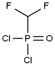 Phosphonic dichloride, (difluoromethyl)- Structure