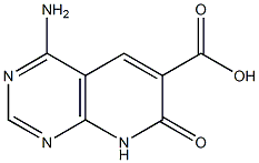 4-amino-7,8-dihydro-7-oxo-Pyrido[2,3-d]pyrimidine-6-carboxylic acid Structure