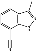 3-methyl-1H-indazole-7-carbonitrile Structure