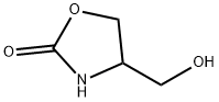 4-(Hydroxymethyl)oxazolidin-2-one 구조식 이미지