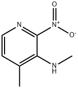Methyl-(4-methyl-2-nitro-pyridin-3-yl)-amine Structure
