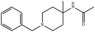 Acetamide, N-[4-methyl-1-(phenylmethyl)-4-piperidinyl]- Structure