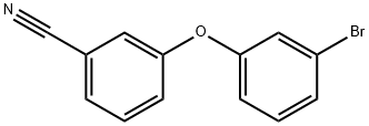 Benzonitrile, 3-(3-bromophenoxy)- Structure