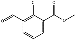 methyl 2-chloro-3-formylbenzoate Structure