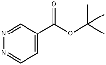 tert-Butyl pyridazine-4-carboxylate 구조식 이미지