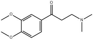 1-(3,4-Dimethoxy-phenyl)-3-dimethylamino-propan-1-one Structure