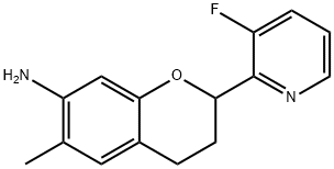 2-(3-fluoropyridin-2-yl)-6-methylchroman-7-amine 구조식 이미지