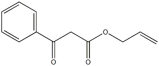 Benzenepropanoic acid, b-oxo-, 2-propen-1-yl ester Structure