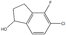 5-Chloro-4-fluoro-indan-1-ol Structure